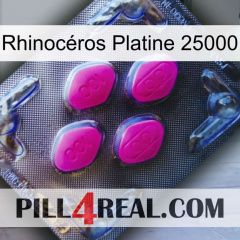 Rhinocéros Platine 25000 02